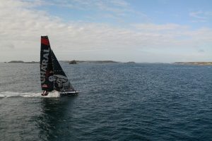 Imoca au large des îles Scilly